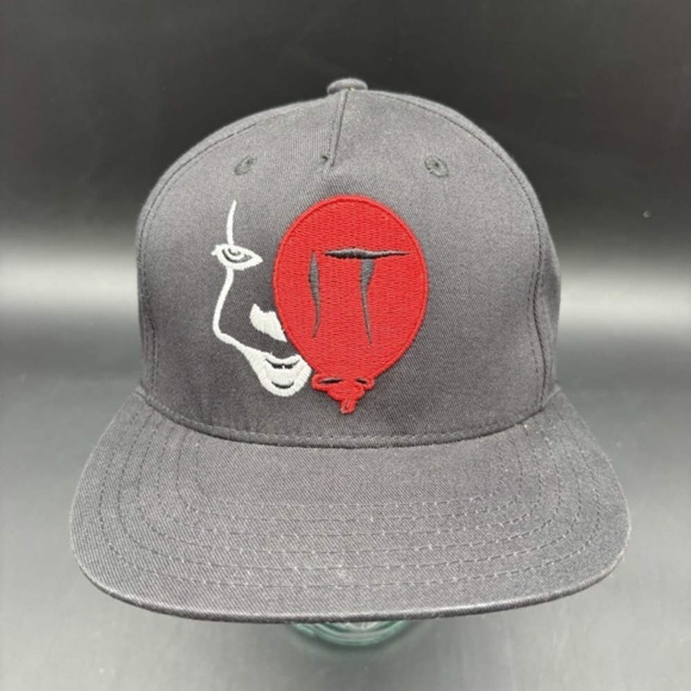 IT Chapter Two Pennywise Balloon Snapback Hat Gray‎ Horror Movie Clown Cap